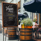 Rotafolio Negro Gourmet 80 x 60 cms