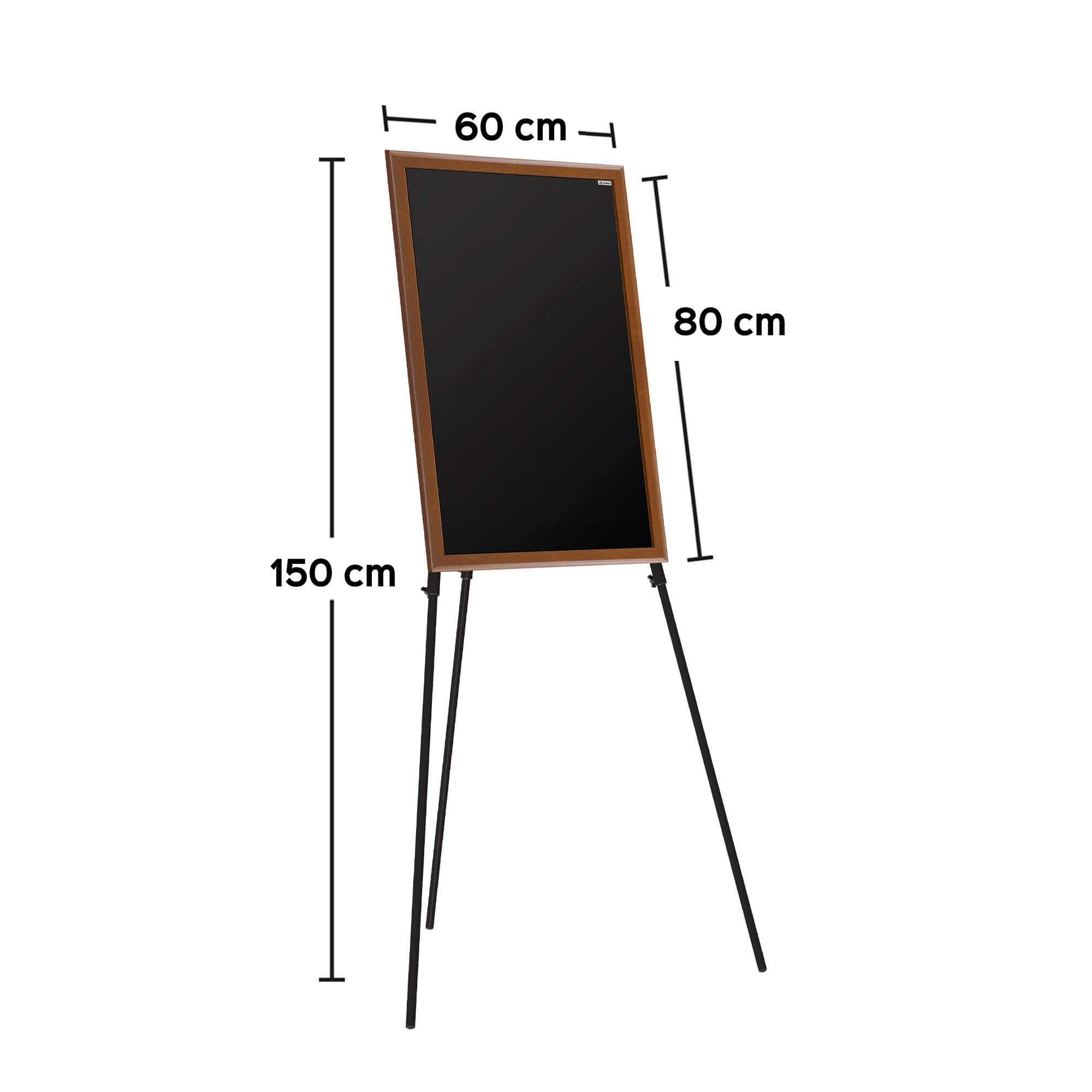Rotafolio Negro Gourmet 80 x 60 cms