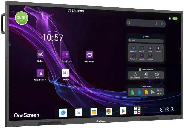 OneScreen 75" Pantalla Interactiva