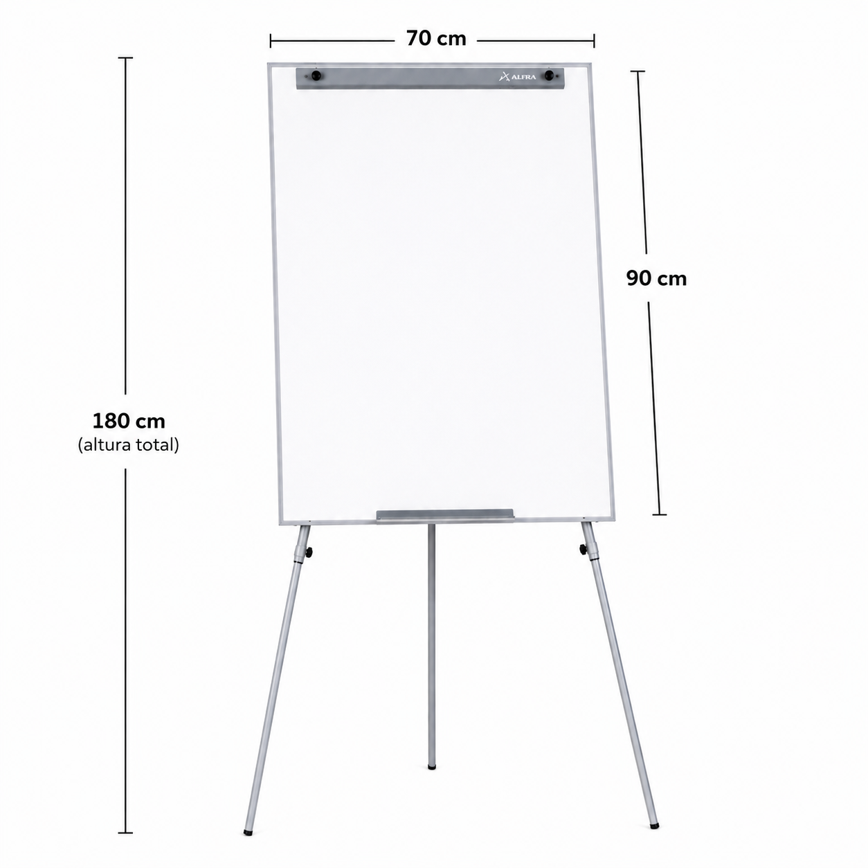 Rotafolio Tripié White Star 90 x 70 cms