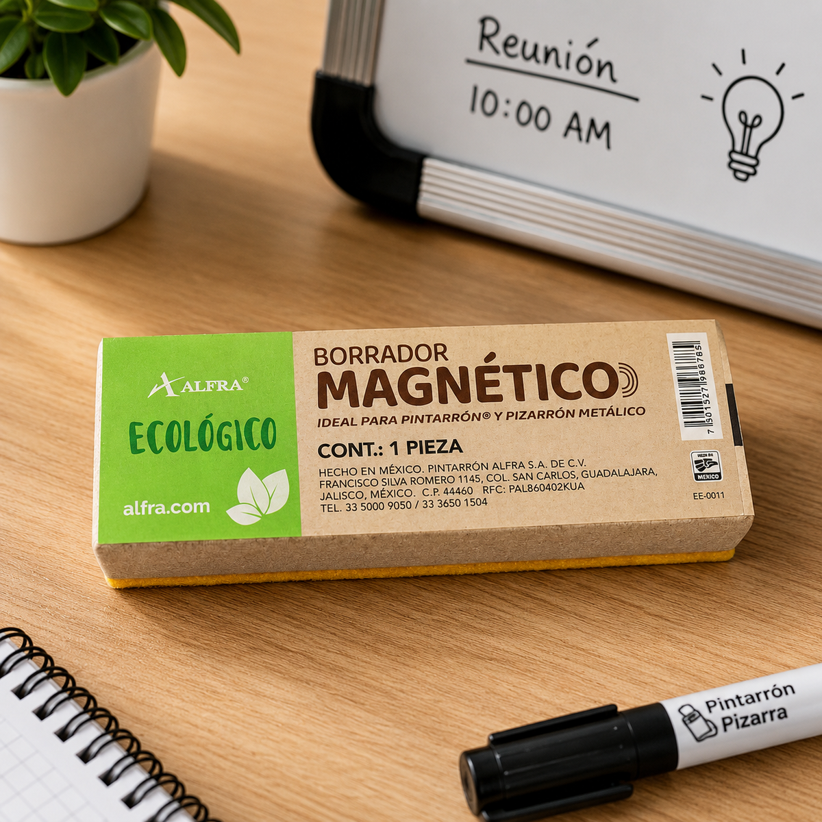 Borrador Magnético Ecológico 30 piezas