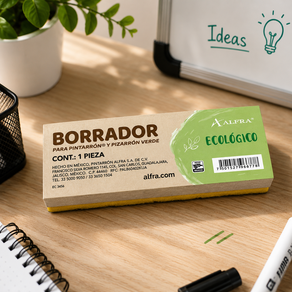 Borrador Ecológico 30 piezas